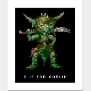 G is for Goblin Posters and Art